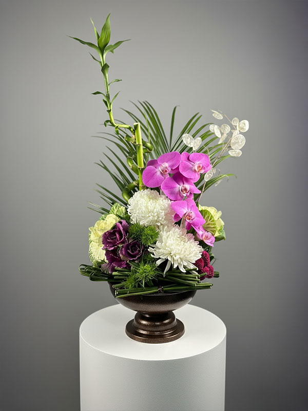 Beyaz Anastasia & Orkide