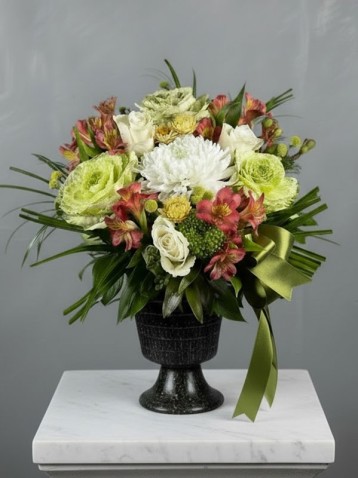 White & Green Aranjman